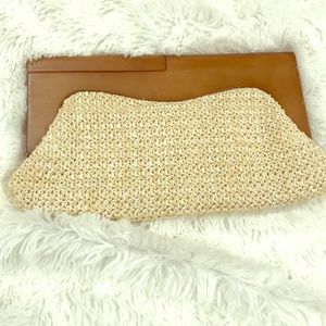 Retro casual clutch